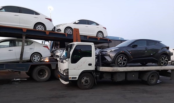 تریلی خودرو بر تهران اهواز
